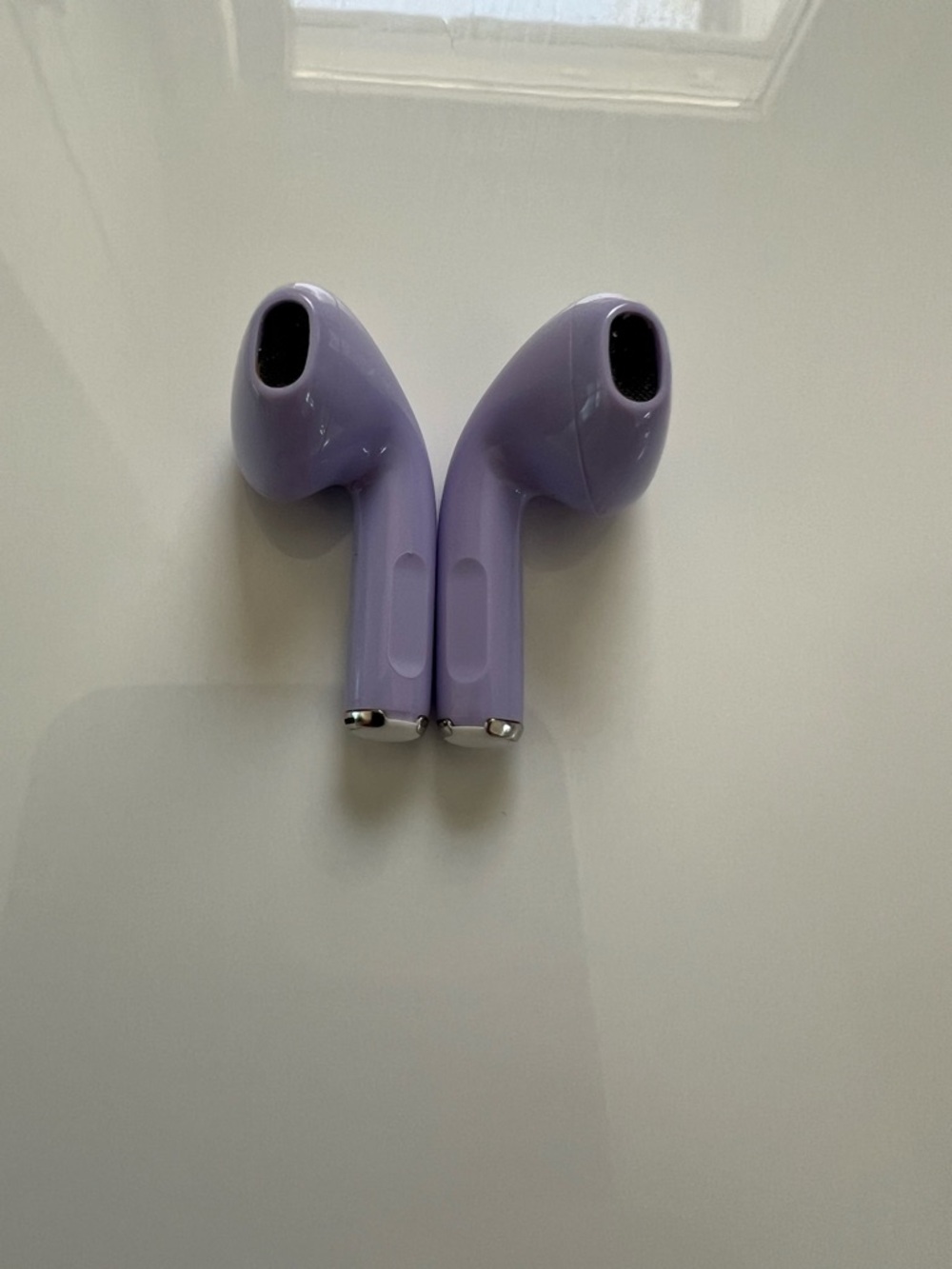 Purple AirPods Case w Keychain Charms + Wireless Earbuds Set Cute - Picture 5 of 6